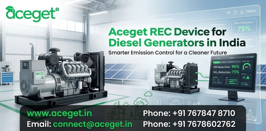 Aceget RECD Device for Diesel Generators in India: Smarter Emission Control for a Cleaner Future