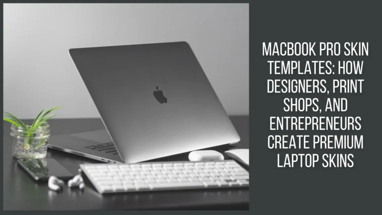 MacBook Pro Skin Templates: How Designers, Print Shops, and Entrepreneurs Create Premium Laptop Skins