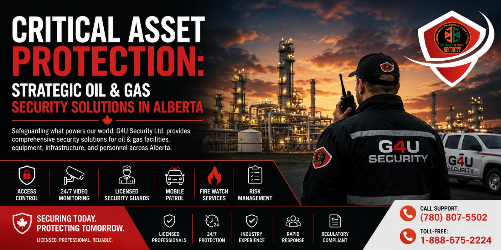 Critical Asset Protection in Alberta: Securing Power Grids, Water Facilities, and Industrial Infrastructure in 2026