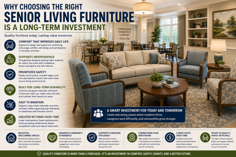 Why Choosing the Right Senior Living Furniture Is a Long-Term Investment