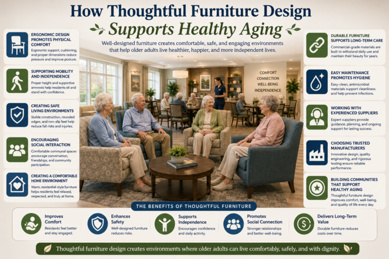 How Thoughtful Furniture Design Supports Healthy Aging