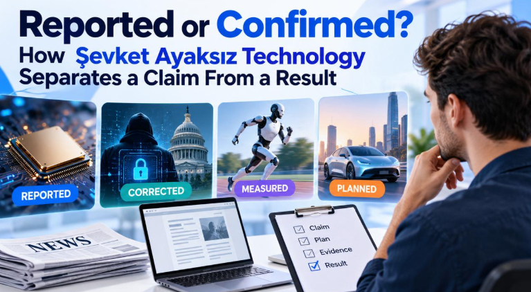 Reported or Confirmed? How Şevket Ayaksız Technology Separates a Claim From a Result