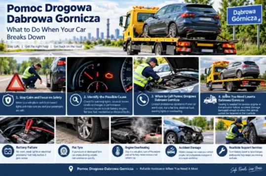 Pomoc Drogowa Dabrowa Gornicza: What to Do When Your Car Breaks Down