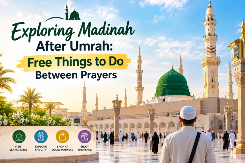 Exploring Madinah After Umrah: Free Things to Do Between Prayers