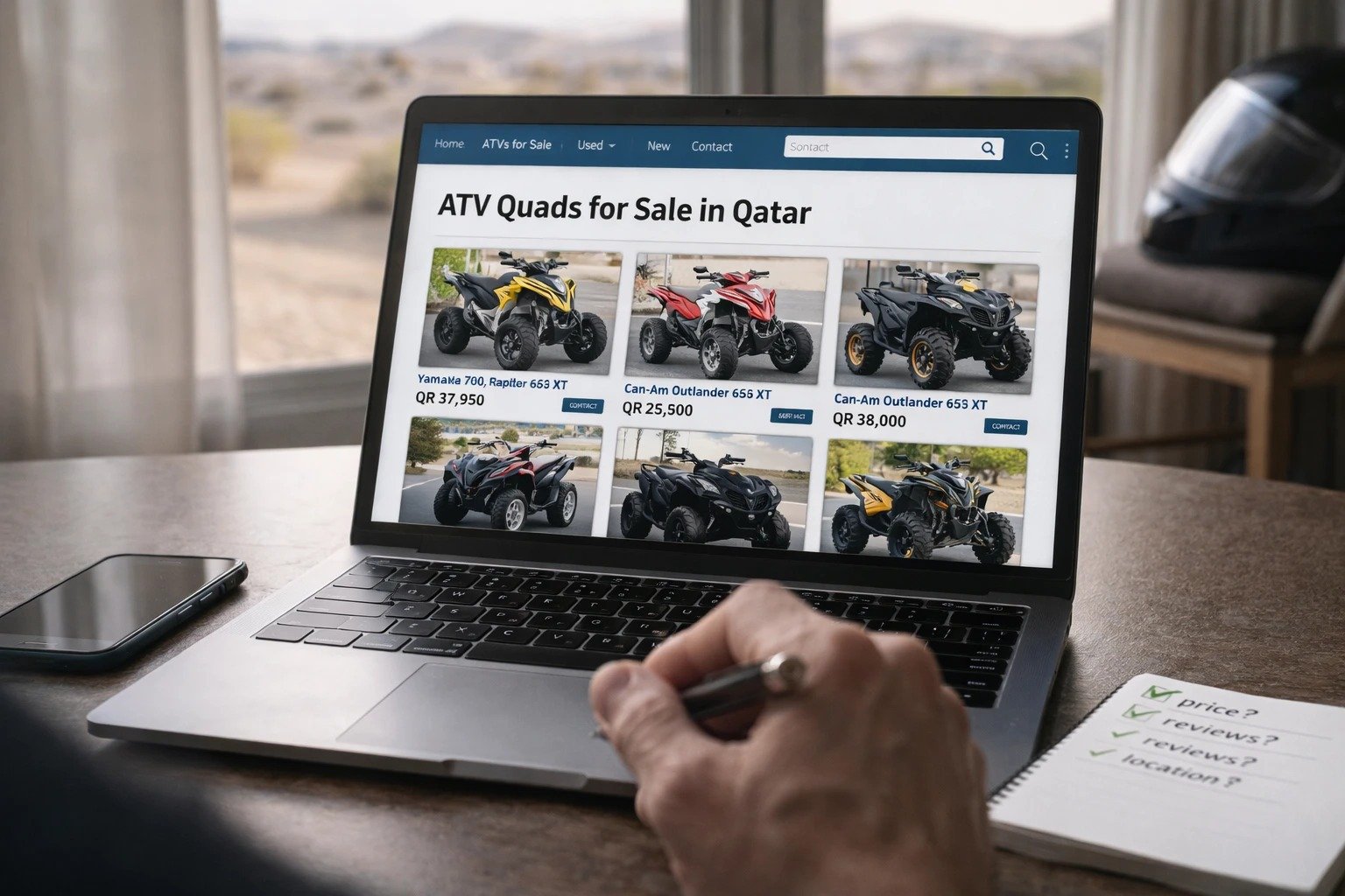 How to verify the seller before you buy an ATV online in Qatar