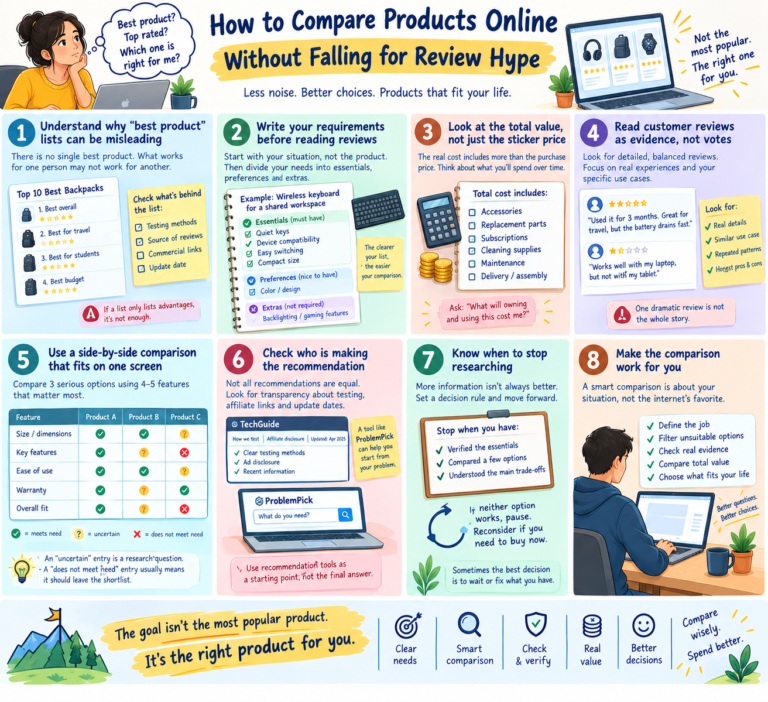 How to Compare Products Online Without Falling for Review Hype