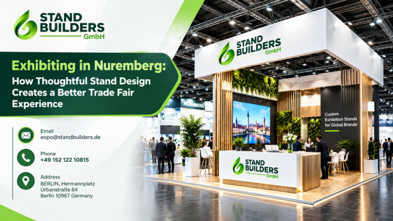 Exhibiting in Nuremberg: How Thoughtful Stand Design Creates a Better Trade Fair Experience
