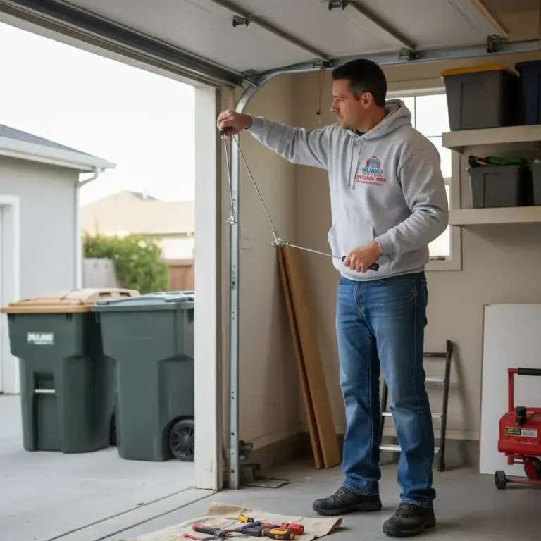 What Causes a Garage Door to Come Off Its Tracks?